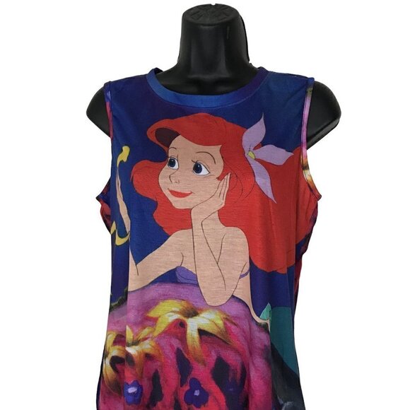 DISNEY Little Mermaid Tank Top Size L - Picture 3 of 7